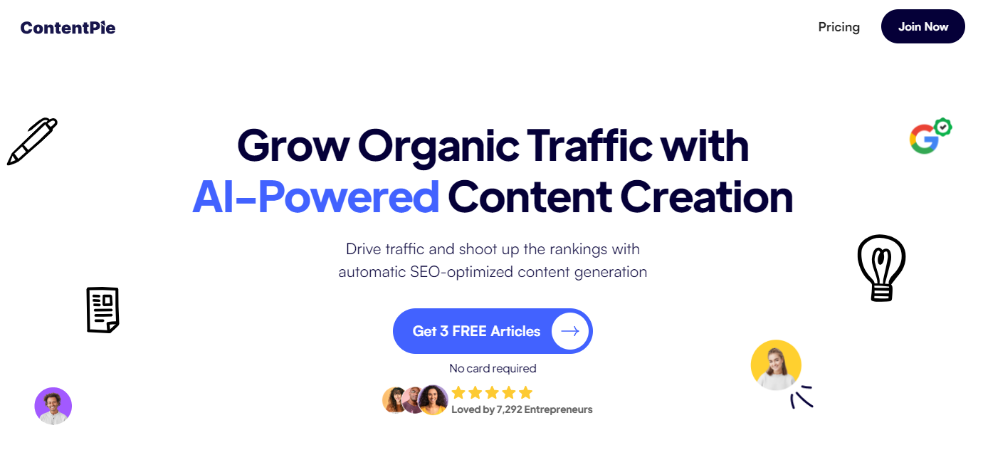 ContentPie is an AI-powered content creation tool